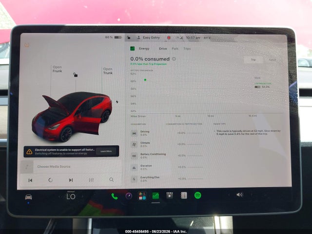 45456495 :رقم المزاد ، 5YJYGDEF8LF033532 vin ، 2020 Tesla Model Y Long Range Dual Motor All-wheel Drive/performance Dual Motor All-wheel Drive مزاد بيع