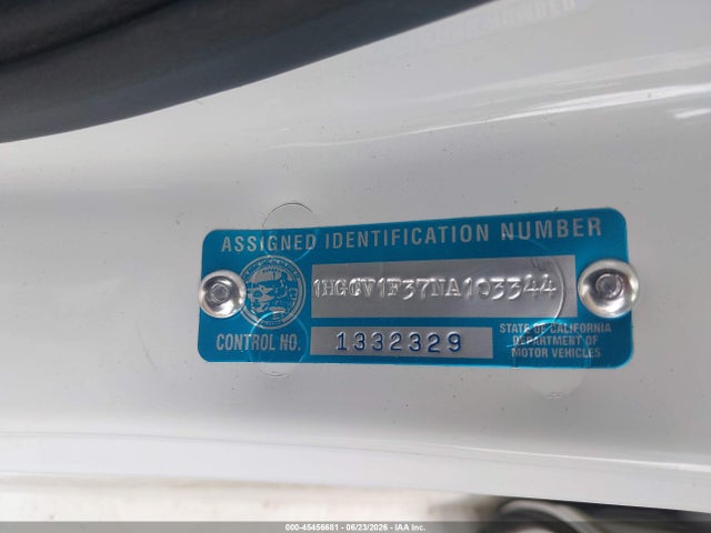 1HGCV1F37NA103344 Honda Accord Sport