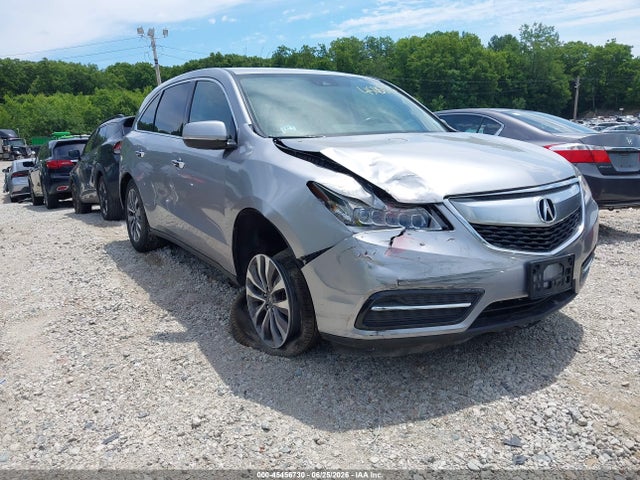 2016 Acura Mdx Technology   Acurawatch Plus Packages/technology Package მანქანა იყიდება აუქციონზე, vin: 5FRYD4H48GB023798, აუქციონის ნომერი: 45456730