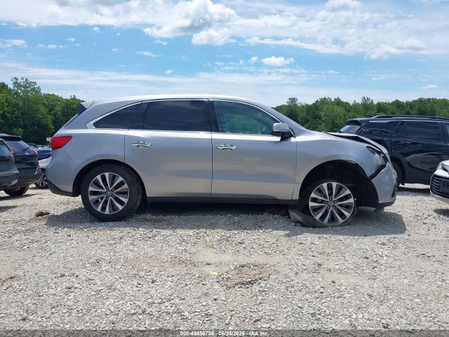 Продажа на аукционе авто 2016 Acura Mdx Technology   Acurawatch Plus Packages/technology Package, vin: 5FRYD4H48GB023798, номер лота: 45456730