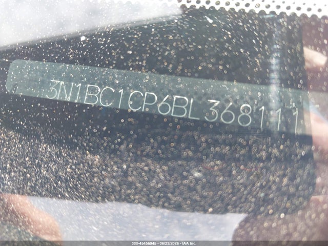 Auction sale of the 2011 Nissan Versa 1.8s, vin: 3N1BC1CP6BL368111, lot number: 45456945