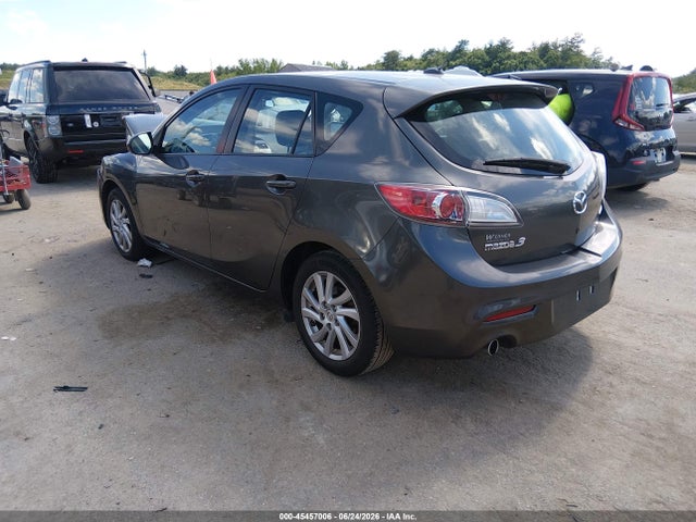 2012 Mazda Mazda3 I Grand Touring მანქანა იყიდება აუქციონზე, vin: JM1BL1M8XC1632038, აუქციონის ნომერი: 45457006