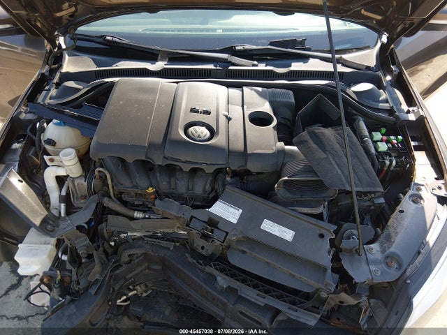 2013 Volkswagen Jetta 2.5l Se მანქანა იყიდება აუქციონზე, vin: 3VWDP7AJ3DM450321, აუქციონის ნომერი: 45457038