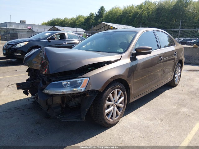 2013 Volkswagen Jetta 2.5l Se მანქანა იყიდება აუქციონზე, vin: 3VWDP7AJ3DM450321, აუქციონის ნომერი: 45457038
