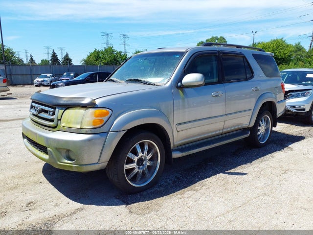 Aukcja sprzedaży 2002 Toyota Sequoia Limited V8, vin: 5TDBT48A92S076580, numer aukcji: 45457077