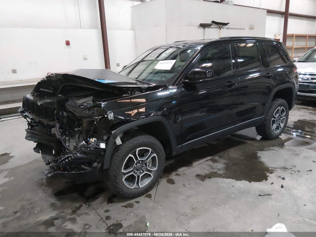 2022 Jeep Grand Cherokee 4xe Trailhawk 4x4 მანქანა იყიდება აუქციონზე, vin: 1C4RJYC66N8748571, აუქციონის ნომერი: 45457079