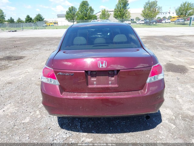 45457185 :رقم المزاد ، 1HGCP263X9A201287 vin ، 2009 Honda Accord 2.4 Lx مزاد بيع