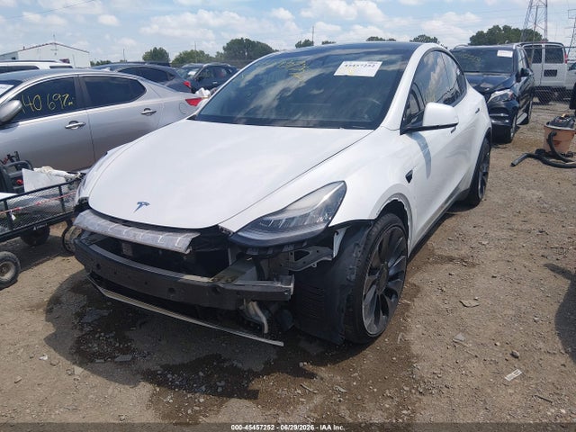 45457252 :رقم المزاد ، 5YJYGDEF8LF037516 vin ، 2020 Tesla Model Y Long Range Dual Motor All-wheel Drive/performance Dual Motor All-wheel Drive مزاد بيع