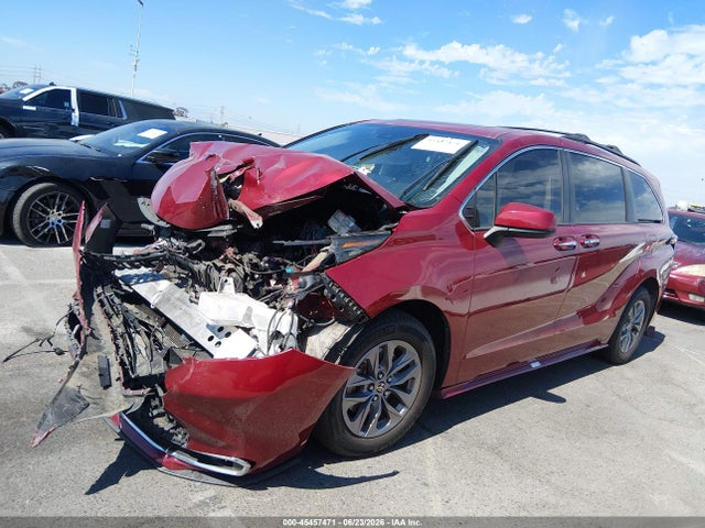 Aukcja sprzedaży 2022 Toyota Sienna Xle, vin: 5TDJRKEC6NS090168, numer aukcji: 45457471