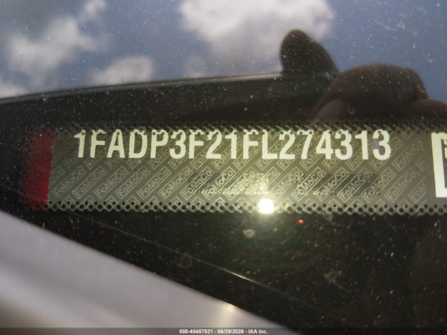 Продажа на аукционе авто 2015 Ford Focus Se, vin: 1FADP3F21FL274313, номер лота: 45457521