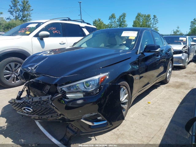 Продажа на аукционе авто 2018 Infiniti Q50 3.0t Luxe, vin: JN1EV7AR1JM437130, номер лота: 45457539