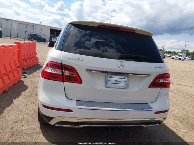 45457613 :رقم المزاد ، 4JGDA5HB5FA450792 vin ، 2015 Mercedes-benz Ml 350 4matic مزاد بيع