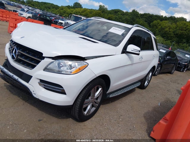 45457613 :رقم المزاد ، 4JGDA5HB5FA450792 vin ، 2015 Mercedes-benz Ml 350 4matic مزاد بيع