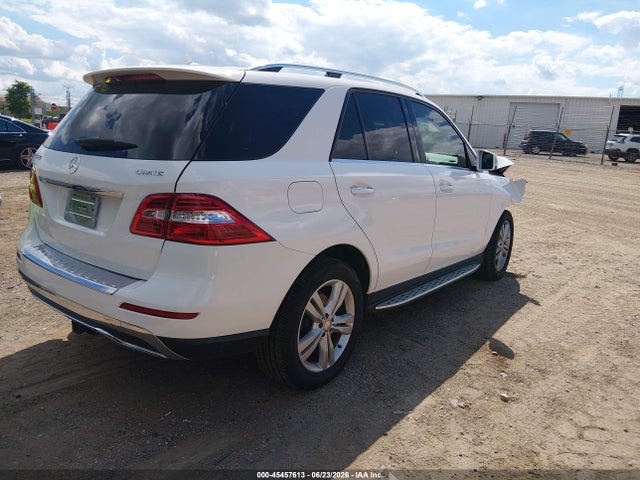 45457613 :رقم المزاد ، 4JGDA5HB5FA450792 vin ، 2015 Mercedes-benz Ml 350 4matic مزاد بيع