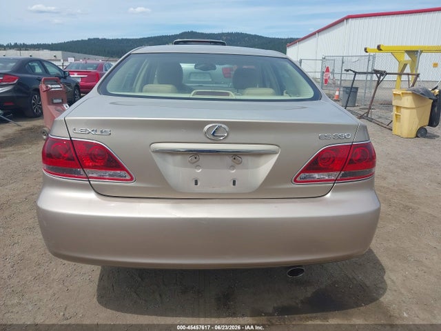 Aukcja sprzedaży 2005 Lexus Es 330, vin: JTHBA30G555121331, numer aukcji: 45457617