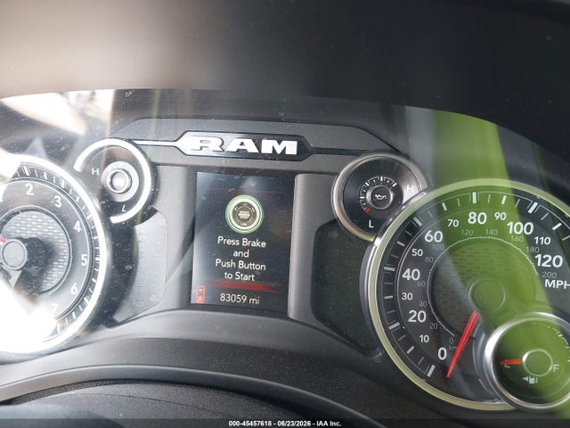 45457618 :رقم المزاد ، 1C6SRFFT3KN755742 vin ، 2019 Ram 1500 Big Horn/lone Star  4x4 5'7 Box مزاد بيع