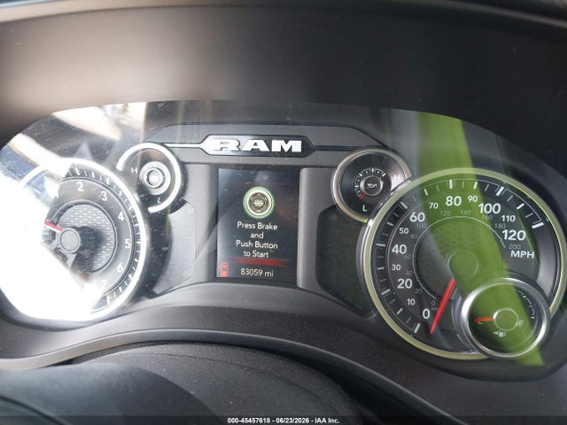 45457618 :رقم المزاد ، 1C6SRFFT3KN755742 vin ، 2019 Ram 1500 Big Horn/lone Star  4x4 5'7 Box مزاد بيع