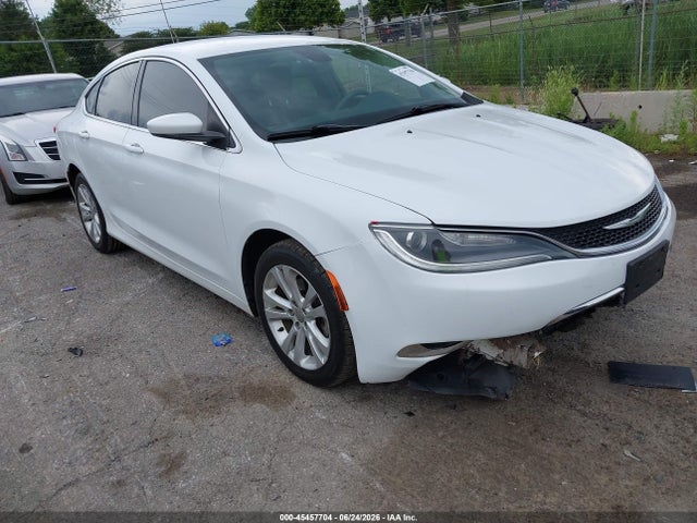 2015 Chrysler 200 Limited მანქანა იყიდება აუქციონზე, vin: 1C3CCCAB1FN600628, აუქციონის ნომერი: 45457704