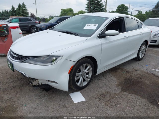 2015 Chrysler 200 Limited მანქანა იყიდება აუქციონზე, vin: 1C3CCCAB1FN600628, აუქციონის ნომერი: 45457704