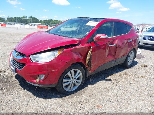 2013 Hyundai Tucson Limited მანქანა იყიდება აუქციონზე, vin: KM8JUCACXDU611389, აუქციონის ნომერი: 45457786