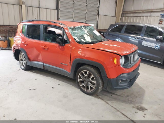 Продажа на аукционе авто 2016 Jeep Renegade Latitude, vin: ZACCJABT4GPD97384, номер лота: 45457880