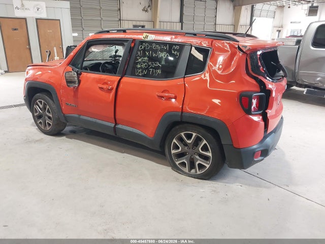 Продажа на аукционе авто 2016 Jeep Renegade Latitude, vin: ZACCJABT4GPD97384, номер лота: 45457880