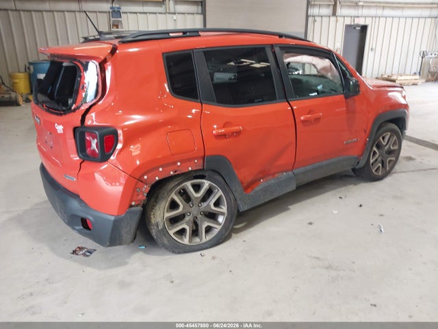 Продажа на аукционе авто 2016 Jeep Renegade Latitude, vin: ZACCJABT4GPD97384, номер лота: 45457880
