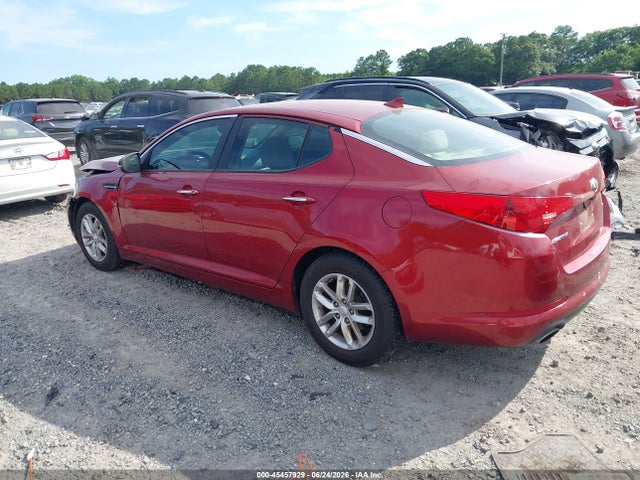 Auction sale of the 2013 Kia Optima Lx, vin: 5XXGM4A75DG107314, lot number: 45457929