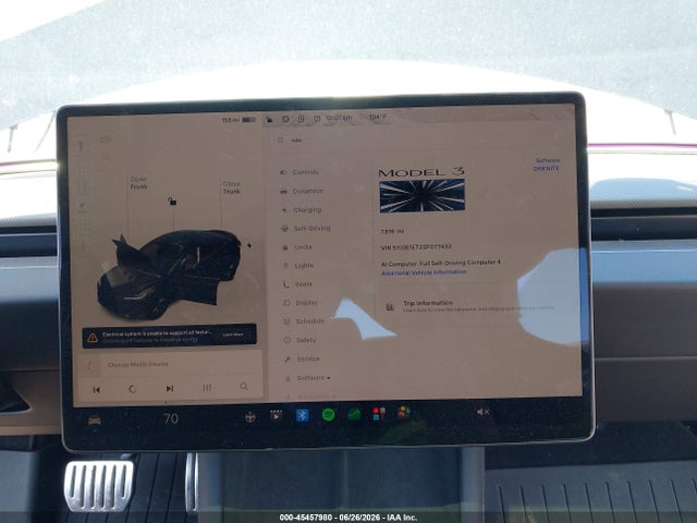 Tesla Model 3 Performance All-wheel Drive 2025 5YJ3E1ET2SF077433 Image 7