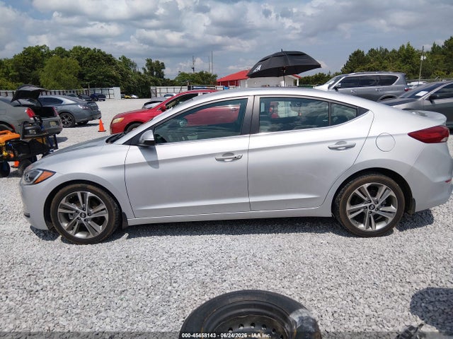 45458143 :رقم المزاد ، KMHD84LFXJU612634 vin ، 2018 Hyundai Elantra Limited مزاد بيع