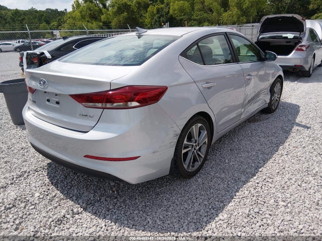 45458143 :رقم المزاد ، KMHD84LFXJU612634 vin ، 2018 Hyundai Elantra Limited مزاد بيع