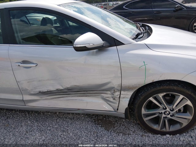 45458143 :رقم المزاد ، KMHD84LFXJU612634 vin ، 2018 Hyundai Elantra Limited مزاد بيع