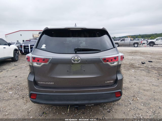 5TDYKRFH5FS112491 Toyota Highlander Limited V6