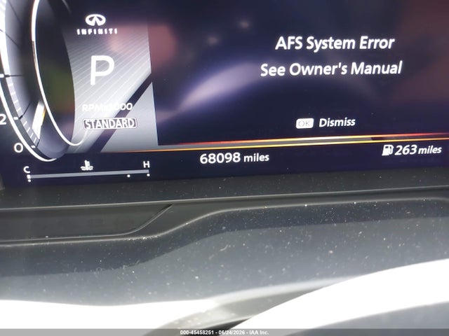Aukcja sprzedaży 2023 Infiniti Qx60 Sensory, vin: 5N1DL1GR0PC333046, numer aukcji: 45458251
