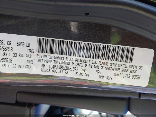 Jeep Cherokee Limited 2014 1C4PJLDB0EW161977 Image 9