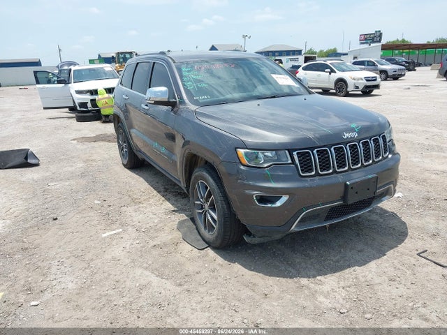 2017 Jeep Grand Cherokee Limited მანქანა იყიდება აუქციონზე, vin: 1C4RJEBG9HC740068, აუქციონის ნომერი: 45458297