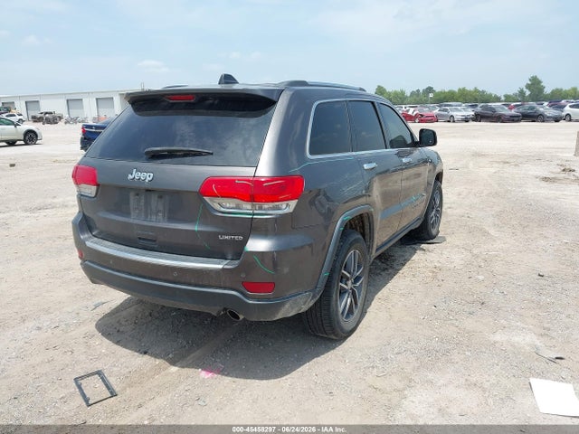 2017 Jeep Grand Cherokee Limited მანქანა იყიდება აუქციონზე, vin: 1C4RJEBG9HC740068, აუქციონის ნომერი: 45458297