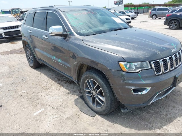 2017 Jeep Grand Cherokee Limited მანქანა იყიდება აუქციონზე, vin: 1C4RJEBG9HC740068, აუქციონის ნომერი: 45458297
