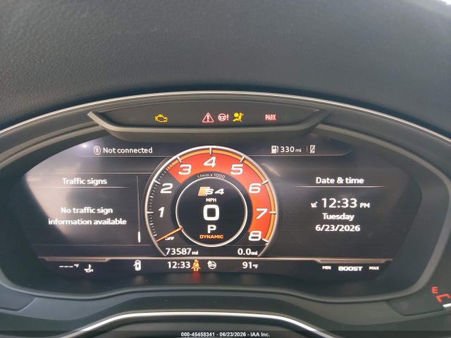 Aukcja sprzedaży 2019 Audi S4 3.0t Premium, vin: WAUC4AF41KA002111, numer aukcji: 45458341