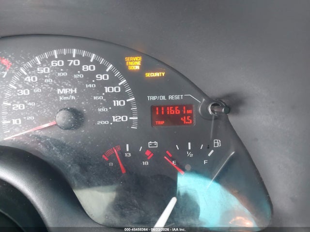 Aukcja sprzedaży 2001 Chevrolet Camaro, vin: 2G1FP22K212119693, numer aukcji: 45458364