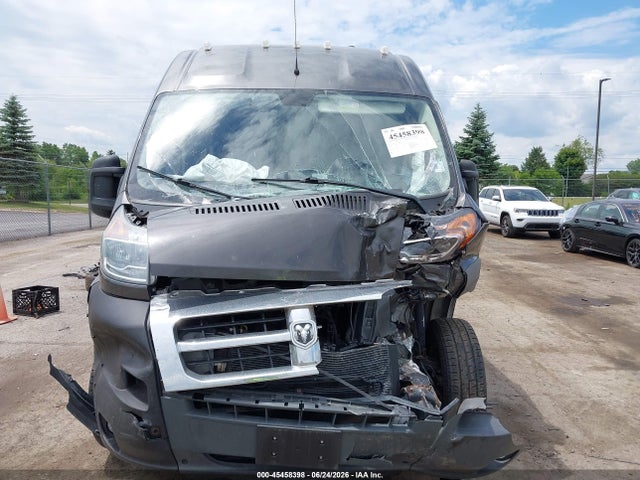 2018 Ram Promaster 2500 High Roof 159 Wb მანქანა იყიდება აუქციონზე, vin: 3C6TRVDG3JE149056, აუქციონის ნომერი: 45458398