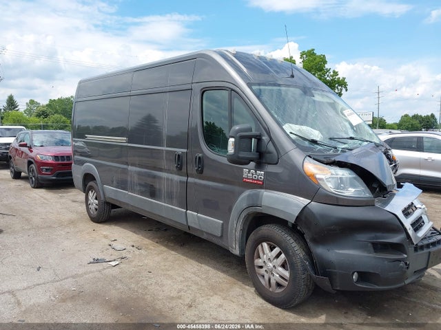 2018 Ram Promaster 2500 High Roof 159 Wb მანქანა იყიდება აუქციონზე, vin: 3C6TRVDG3JE149056, აუქციონის ნომერი: 45458398