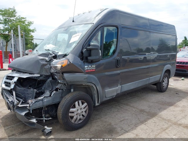 2018 Ram Promaster 2500 High Roof 159 Wb მანქანა იყიდება აუქციონზე, vin: 3C6TRVDG3JE149056, აუქციონის ნომერი: 45458398