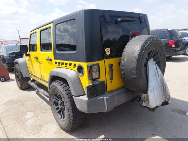 Продажа на аукционе авто 2008 Jeep Wrangler Unlimited X, vin: 1J4GB39148L517926, номер лота: 45458510