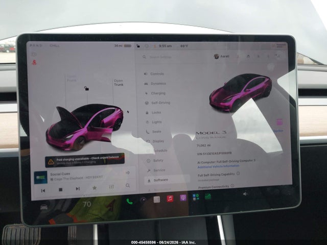 Tesla Model 3 Long Range/mid Range 2018 5YJ3E1EA5JF006918 Image 7
