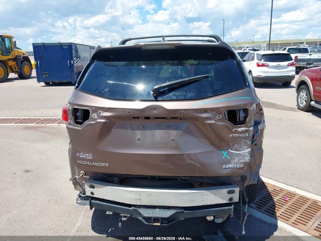 5TDDGRFH1HS030180 Toyota Highlander Hybrid Limited