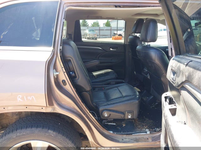 5TDDGRFH1HS030180 Toyota Highlander Hybrid Limited