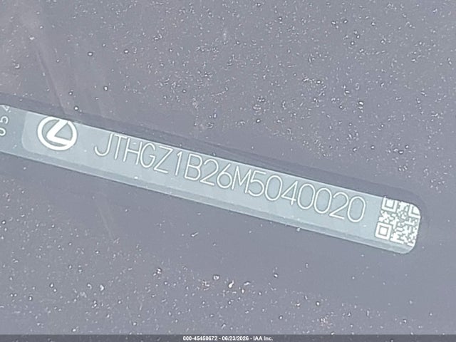 Aukcja sprzedaży 2021 Lexus Is 350 F Sport, vin: JTHGZ1B26M5040020, numer aukcji: 45458672