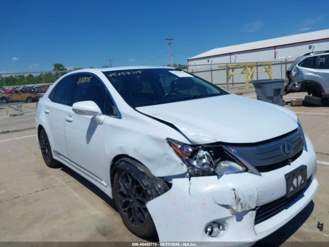 Продаж на аукціоні авто 2010 Lexus Hs 250h Premium, vin: JTHBB1BA2A2016882, номер лоту: 45458715