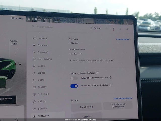 45458726 :رقم المزاد ، 7SAYGDED0TF461032 vin ، 2026 Tesla Model Y Premium Rear-wheel Drive/rear-wheel Drive مزاد بيع